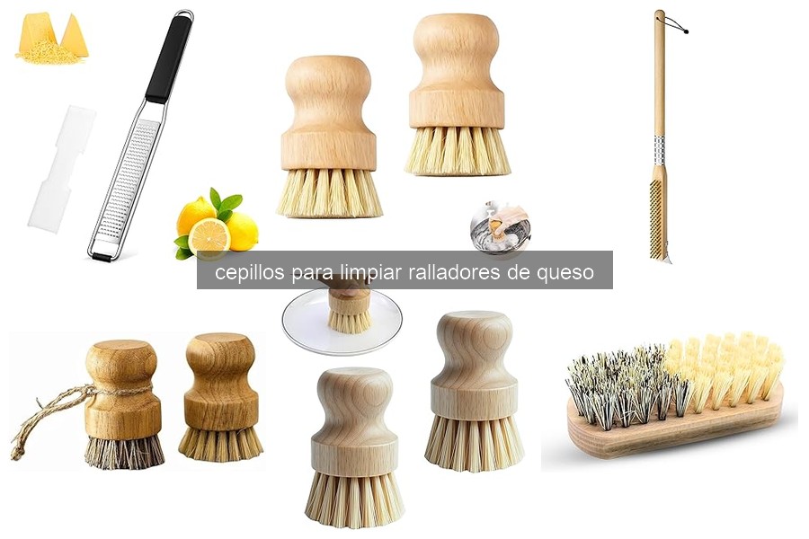 Los mejores cepillos para limpiar ralladores de queso 2026