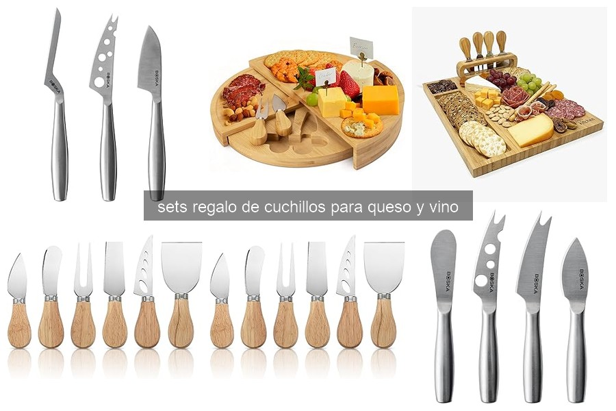 Los Mejores Elementos de un Set de Regalo de Cuchillos para Queso y Vino