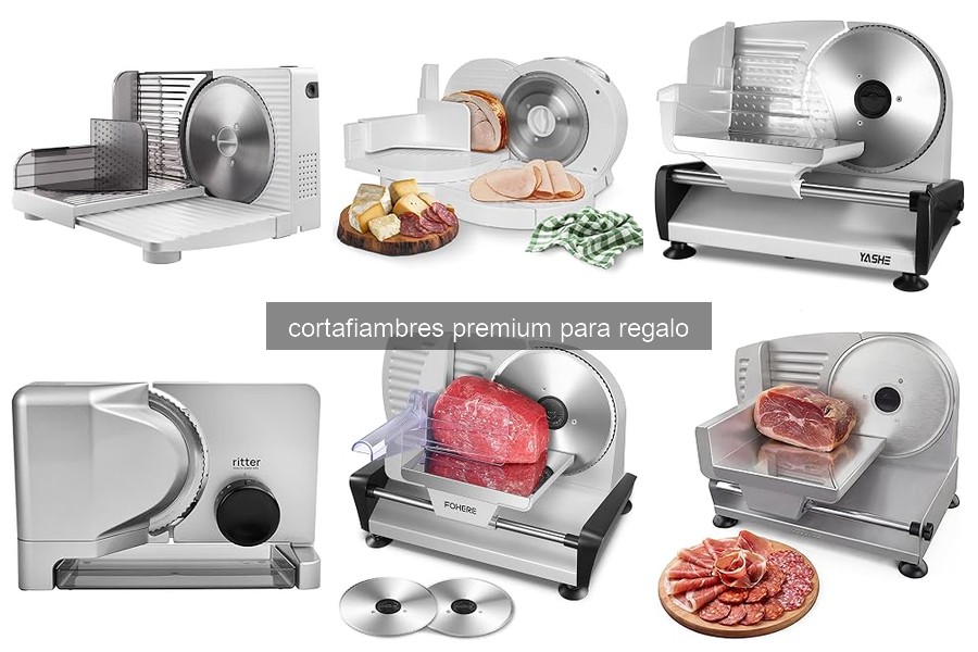 Mejor cortafiambres premium para regalar en 2026
