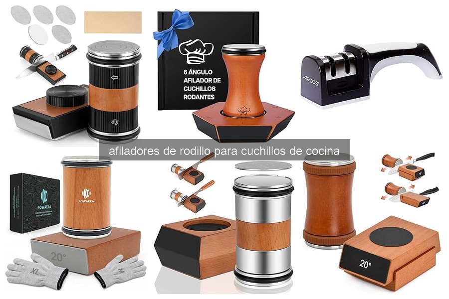 Mejores afiladores de rodillo para cuchillos de cocina 2026