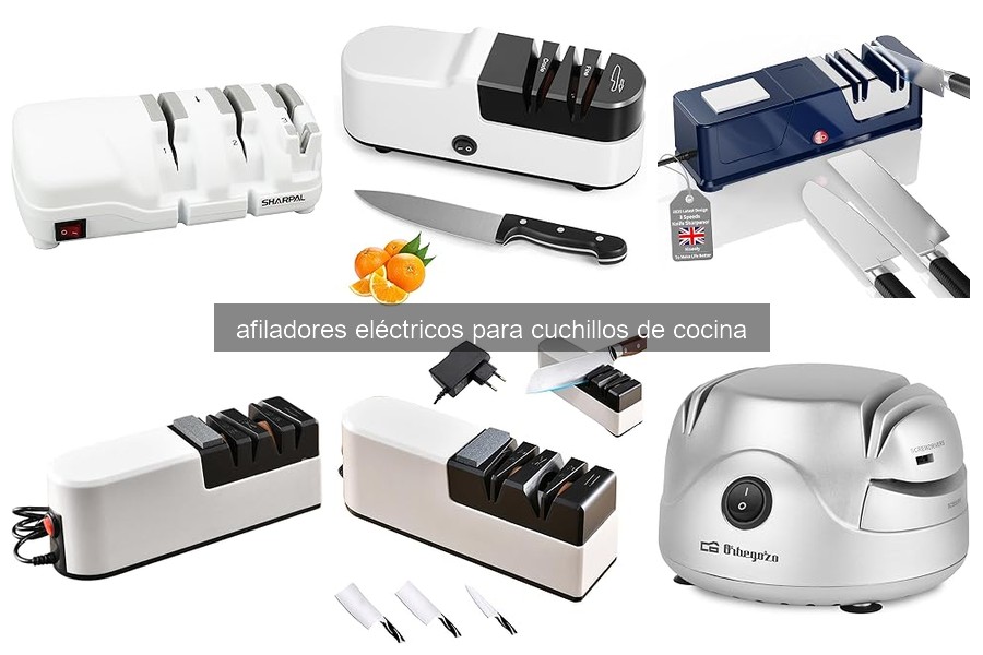 Mejores afiladores eléctricos para uso doméstico en 2026