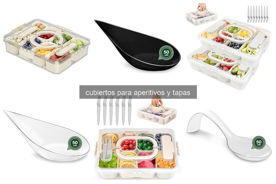 Mejores cubiertos para aperitivos y tapas en 2023