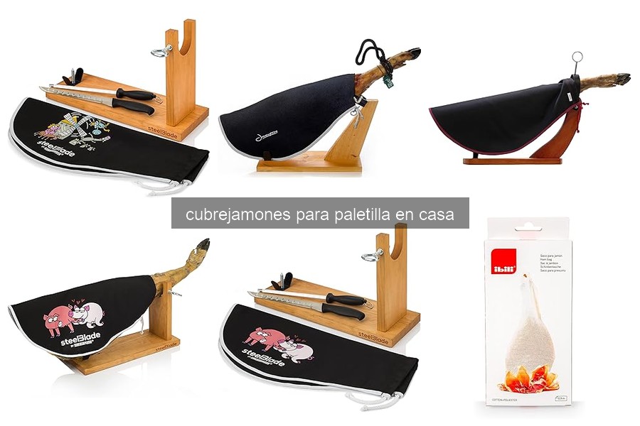 Mejores cubrejamones para paletilla del mercado 2026