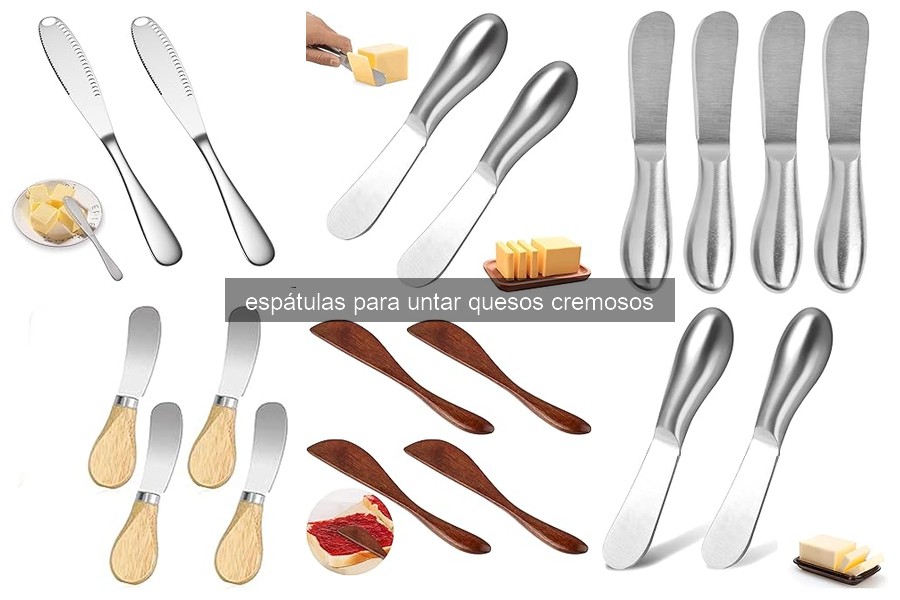 Mejores espátulas para untar quesos cremosos en 2026