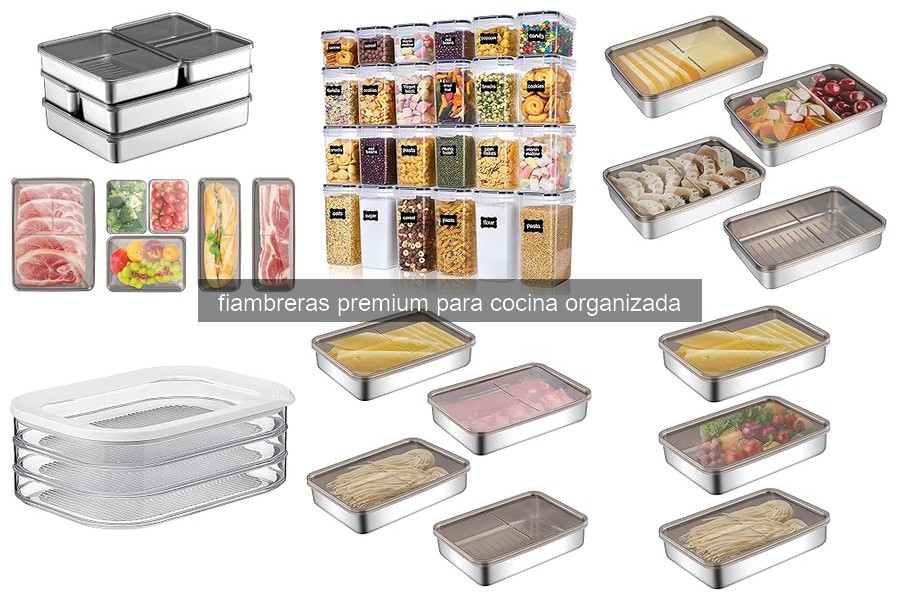 Mejores fiambreras premium para mantener alimentos frescos