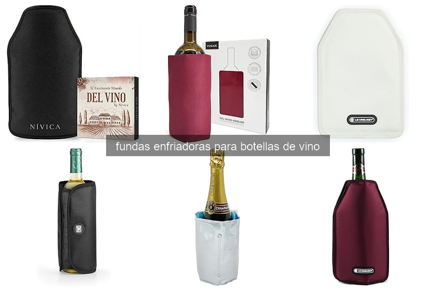Mejores fundas enfriadoras de vino para eventos y fiestas