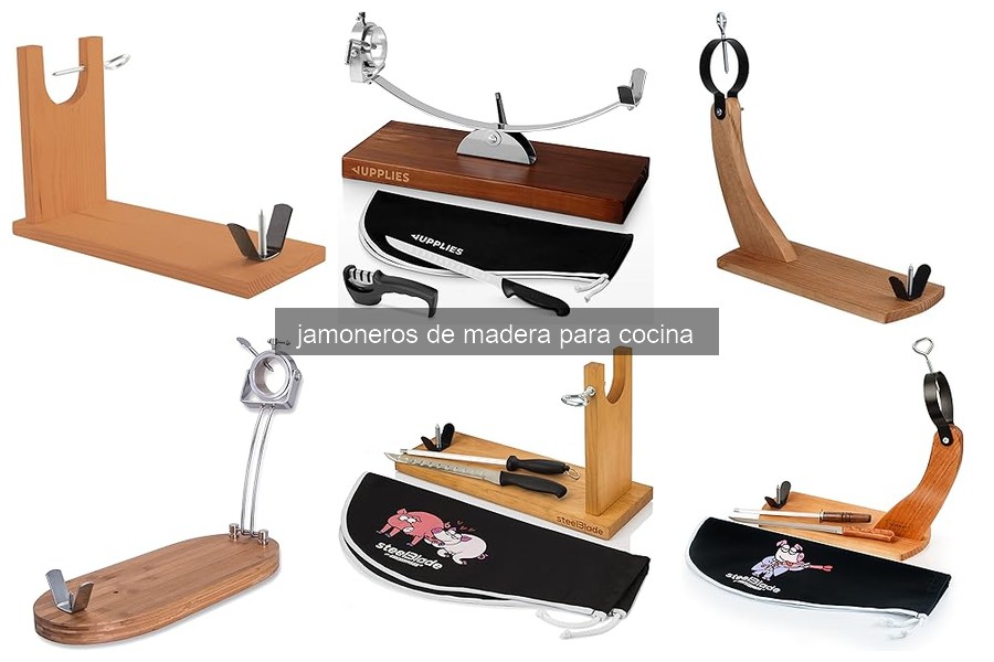 Mejores jamoneros de madera para cocina en 2026