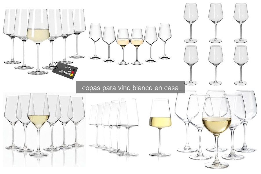 Mejores lugares para comprar copas de vino blanco a buen precio