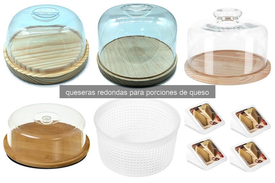 Mejores queseras redondas para porciones de queso en 2026
