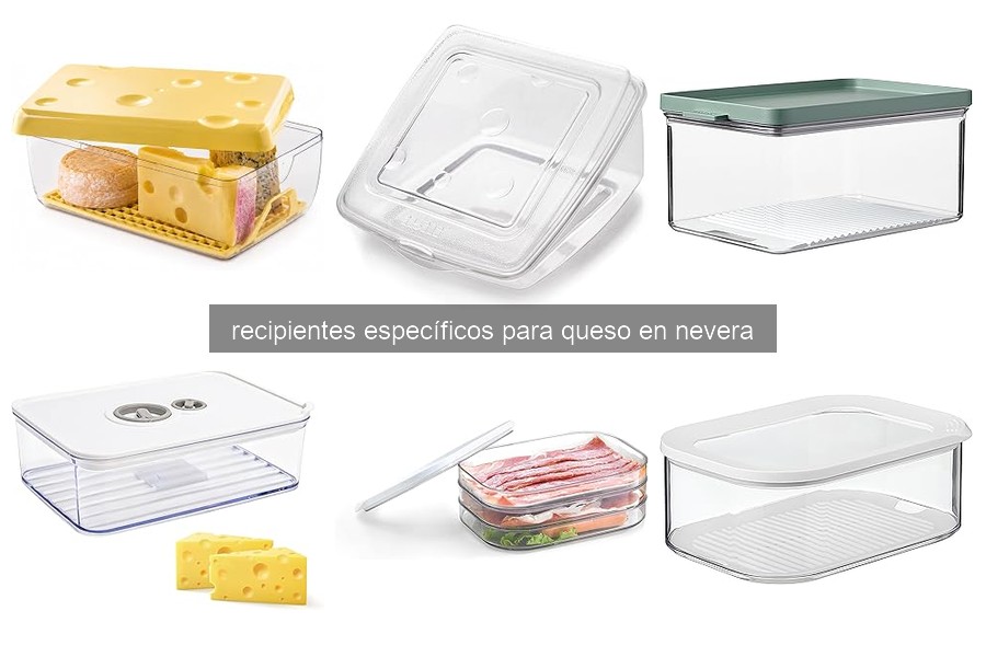 Mejores recipientes para conservar queso fresco en la nevera