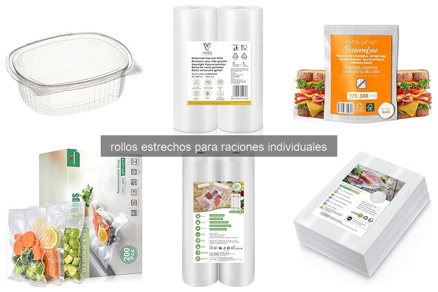 Mejores rollos estrechos para jamón y queso en eventos 2026