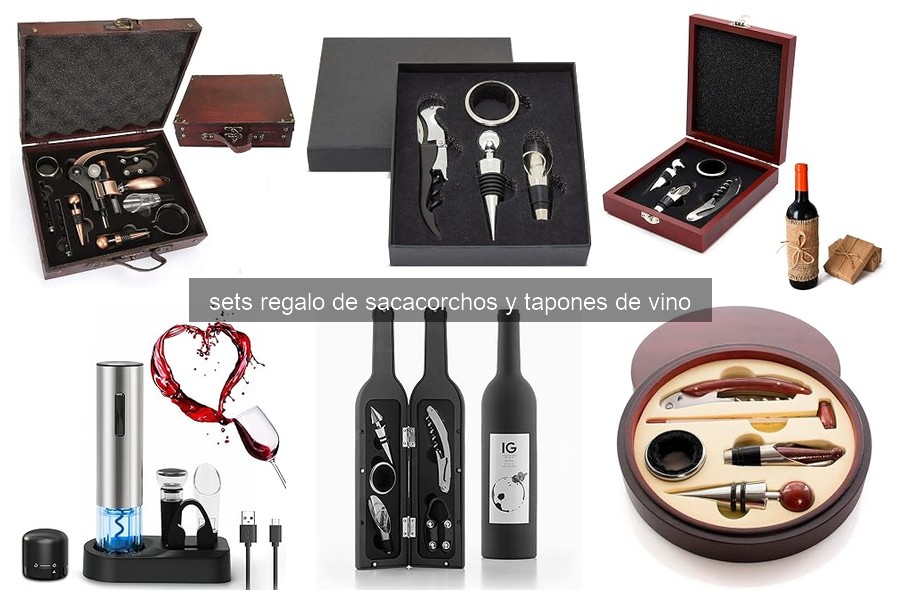 Mejores sets de regalo de sacacorchos y tapones de vino 2026