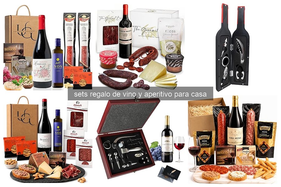 Mejores sets de vino y aperitivo para regalar en 2023