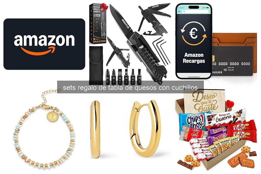 Mejores sets regalo de tabla de quesos para ocasiones especiales