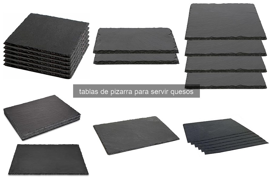 Mejores tablas de pizarra para servir quesos en 2026