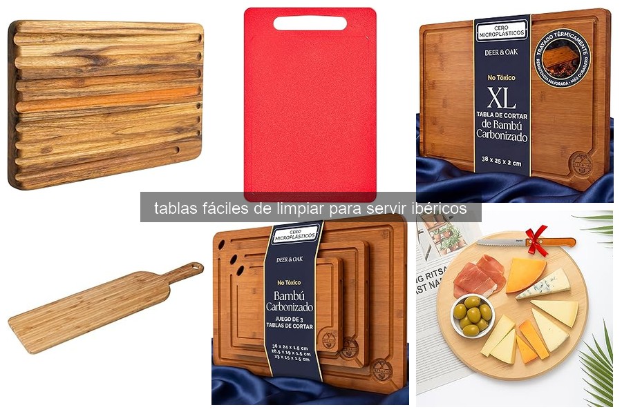 Problemas al usar tablas de servir ibéricos y sus soluciones