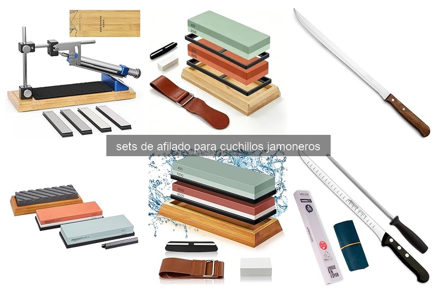 Problemas comunes al afilar cuchillos jamoneros y soluciones