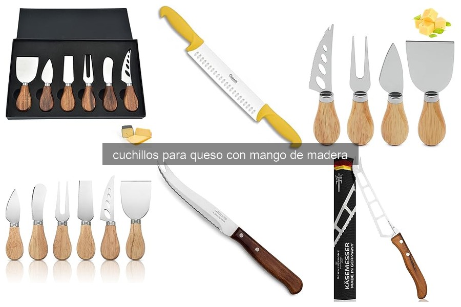 Problemas comunes al usar cuchillos para queso con mango de madera