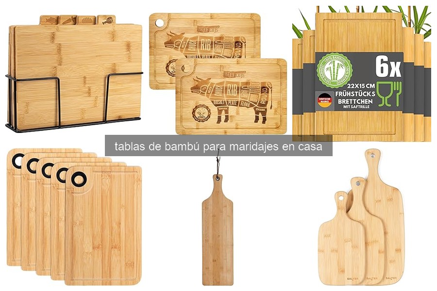 Problemas comunes al usar tablas de bambú para maridajes