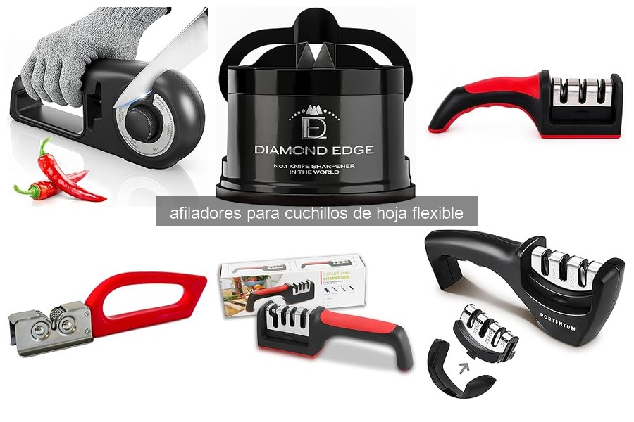 Problemas comunes con afiladores para cuchillos flexibles