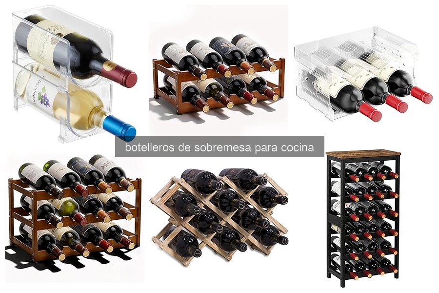 Problemas comunes con botelleros de sobremesa y soluciones