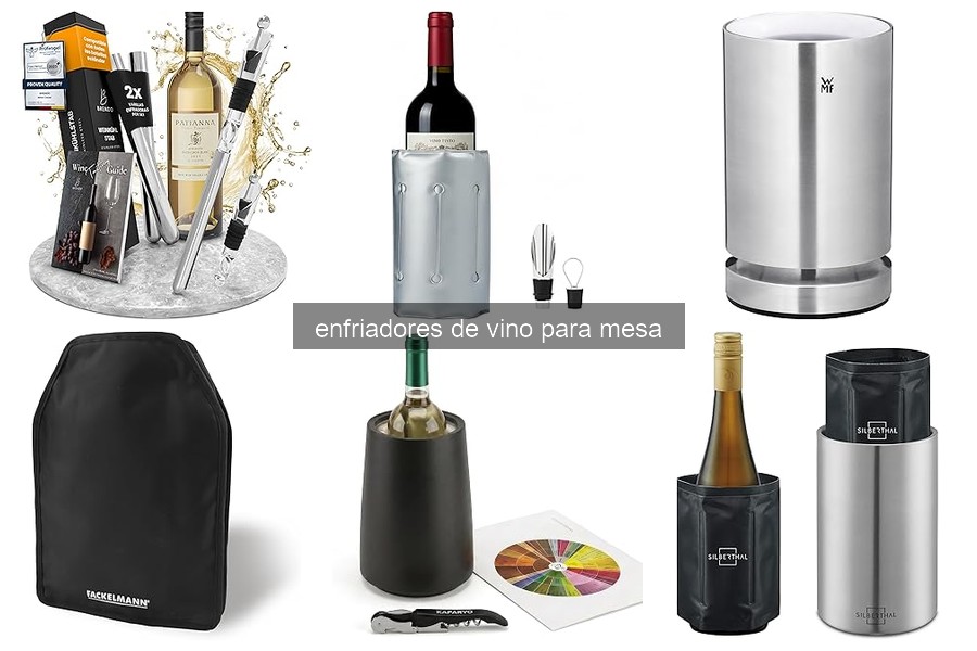 Problemas comunes con enfriadores de vino para mesa