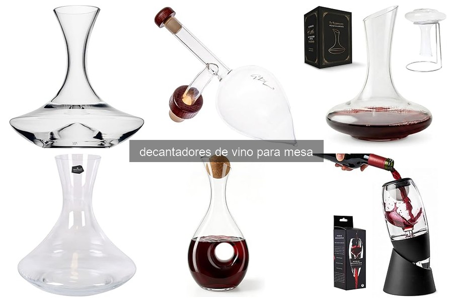 ¿Qué es un decantador de vino y cómo funciona?