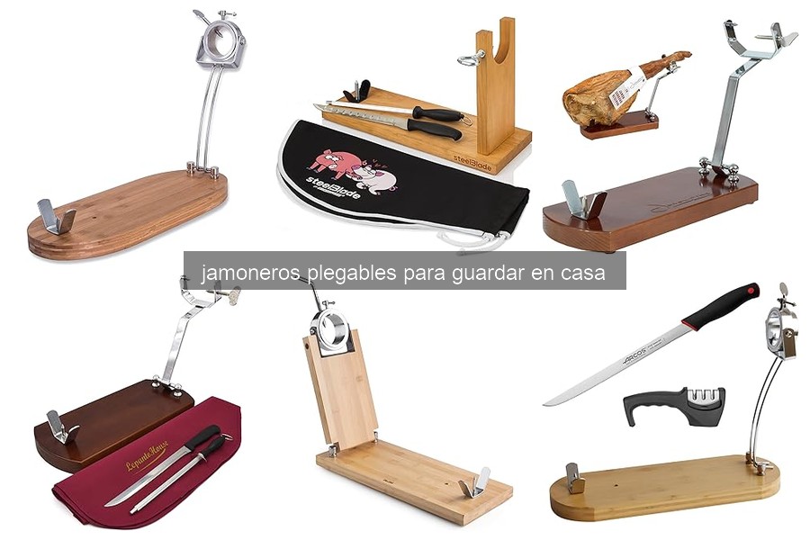 ¿Qué es un jamonero plegable y cómo funciona?