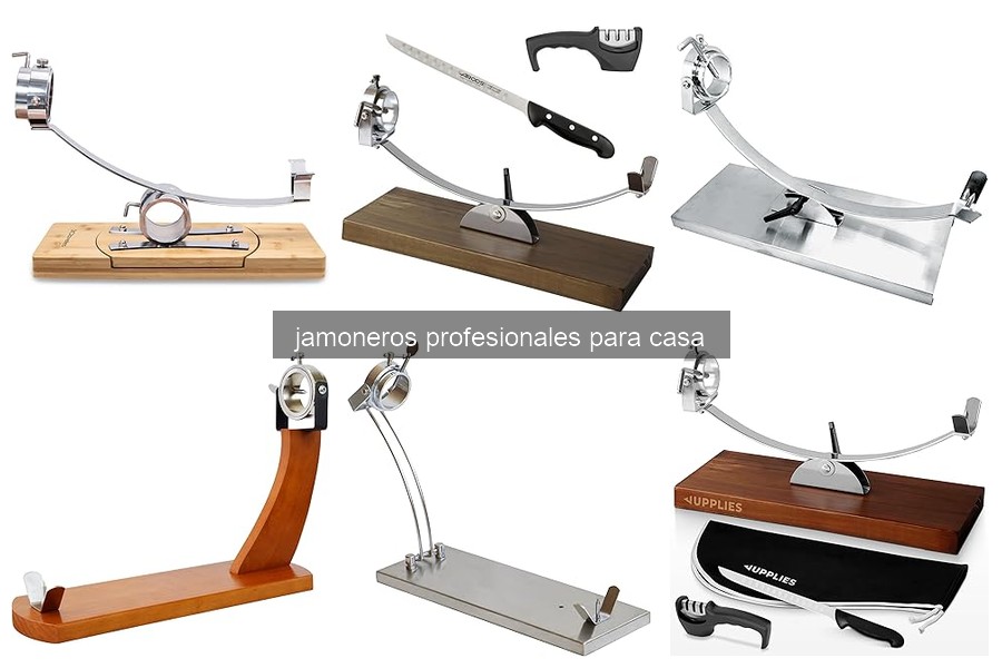 ¿Qué es un jamonero profesional y cómo se utiliza?