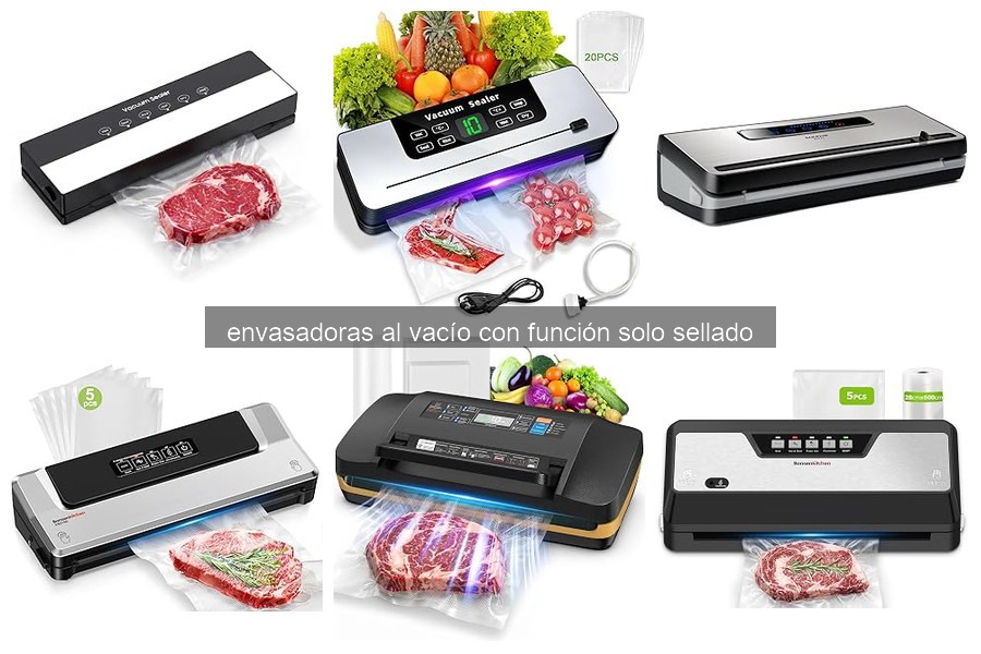 ¿Qué es una envasadora al vacío con función solo sellado?