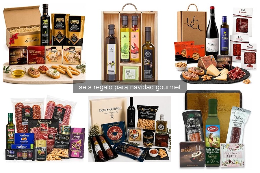 ¿Qué incluye un set de regalo gourmet para Navidad?