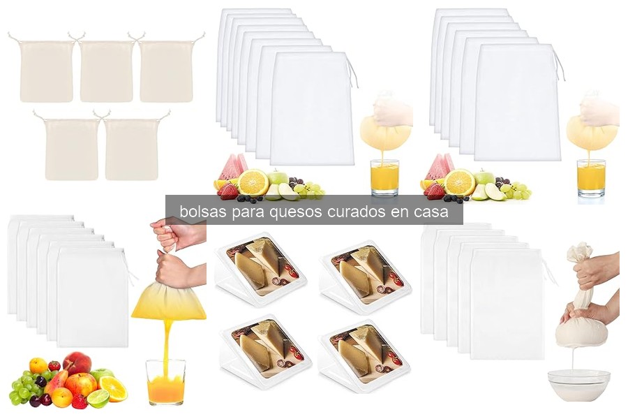 ¿Qué son las bolsas para quesos curados y cómo usarlas?