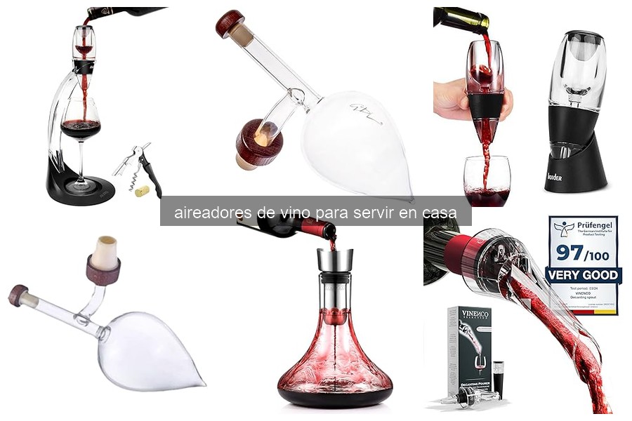 ¿Qué son los aireadores de vino y cómo funcionan?