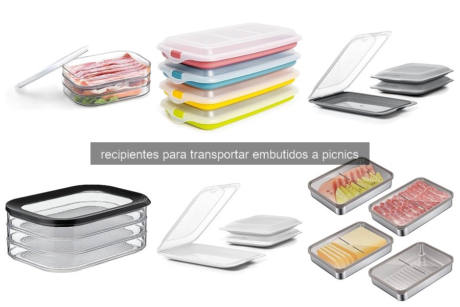 Recipientes para transportar embutidos: qué son y cómo usarlos