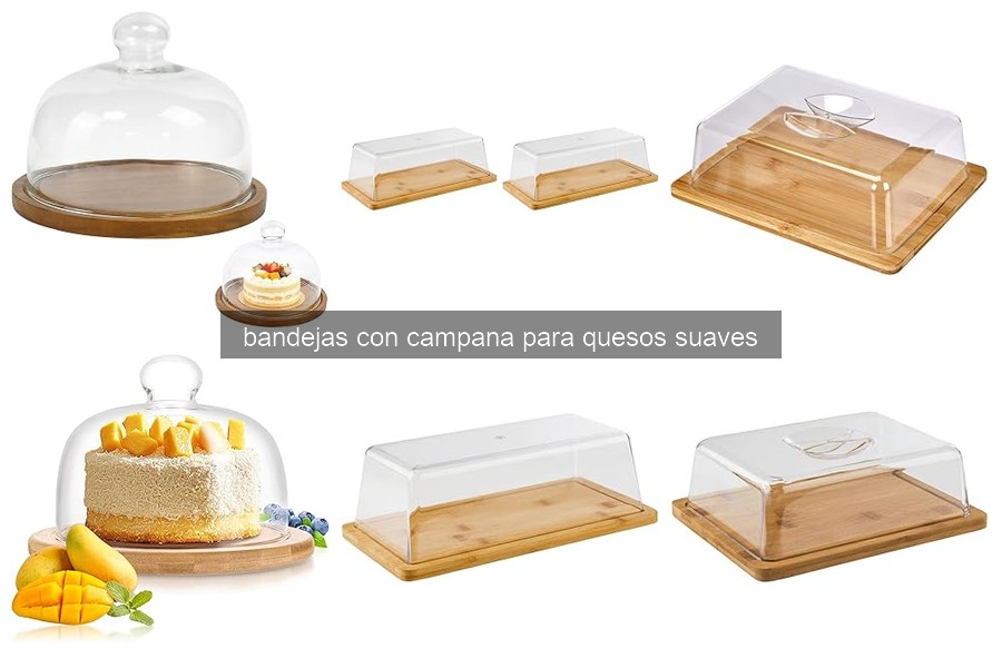 Soluciona problemas comunes con bandejas con campana para quesos