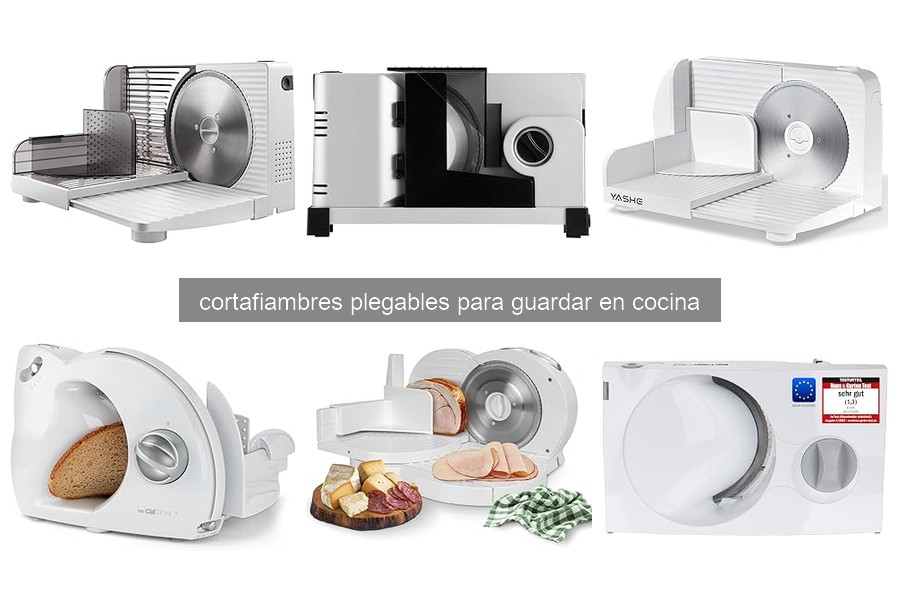 Soluciona Problemas Comunes con Cortafiambres Plegables