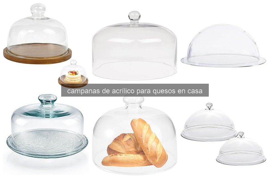 Soluciona Problemas Comunes de Campanas de Acrílico para Quesos