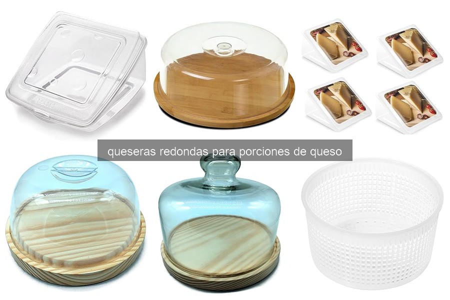 Todo sobre la quesera redonda para porciones de queso