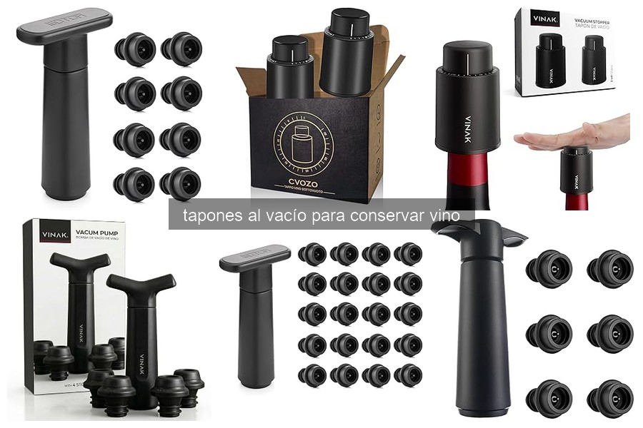 Todo sobre los tapones al vacío para conservar vino